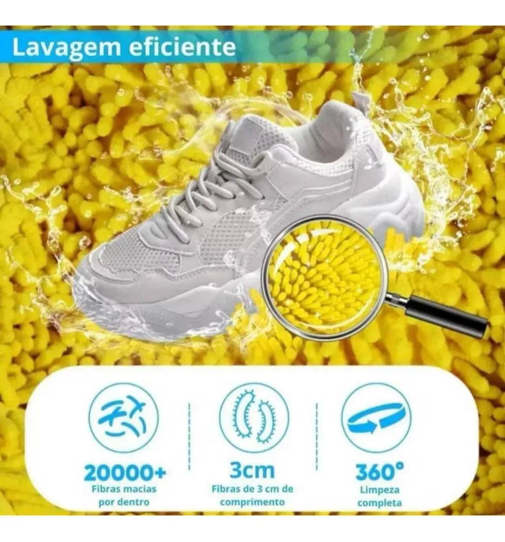 Bolsa Protetora De Lavar Tênis Sapatos Anti Deformação