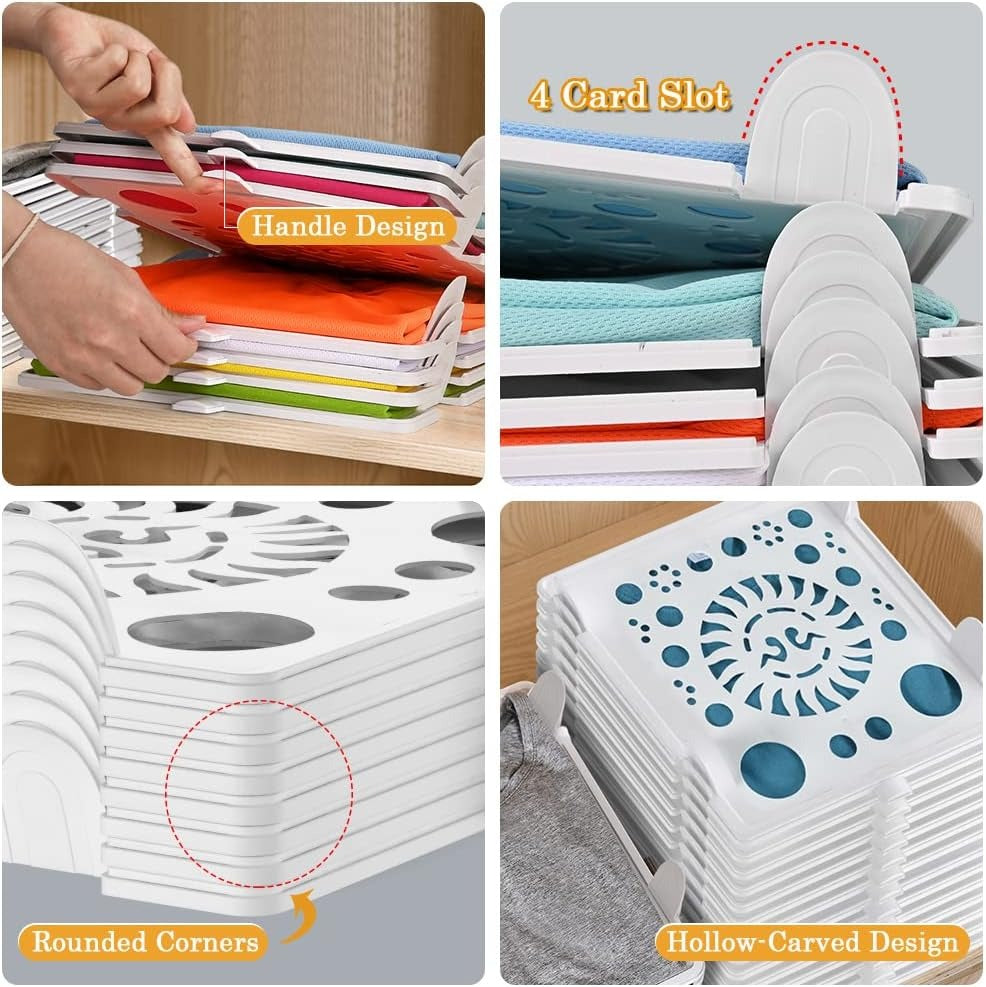 Organizador de camisetas Accenter para armazenamento de roupas